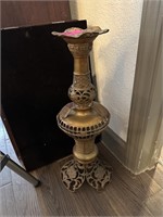 ANTIQUE BRASS CANDLE HOLDER