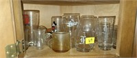 Mickey Mouse Glass and More Bottom Shelf Contents