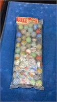 Vitro Agate marbles in bag