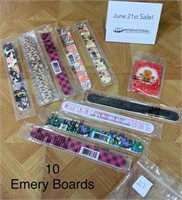 Assorted Lot of Emery Boards