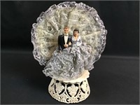 vintage cake topper