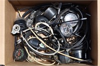 Lot of Speedometers and Speedometer Cables