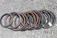 14 Assorted Tires - Mostly 20 x 1 & 3/8