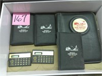 Belleville Agri-Services Calculator Notebook Lot