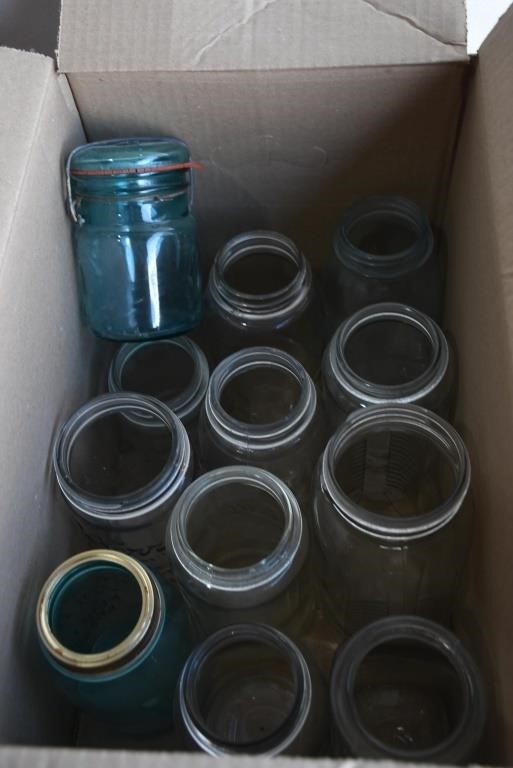 VINTAGE CANNING JARS & BOTTLES !-A-3