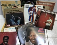 Collection of LPs, Chuck Berry, Otis Redding
