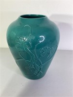 Large Green Pottery Vase