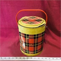 Vintage Tin Picnic Container
