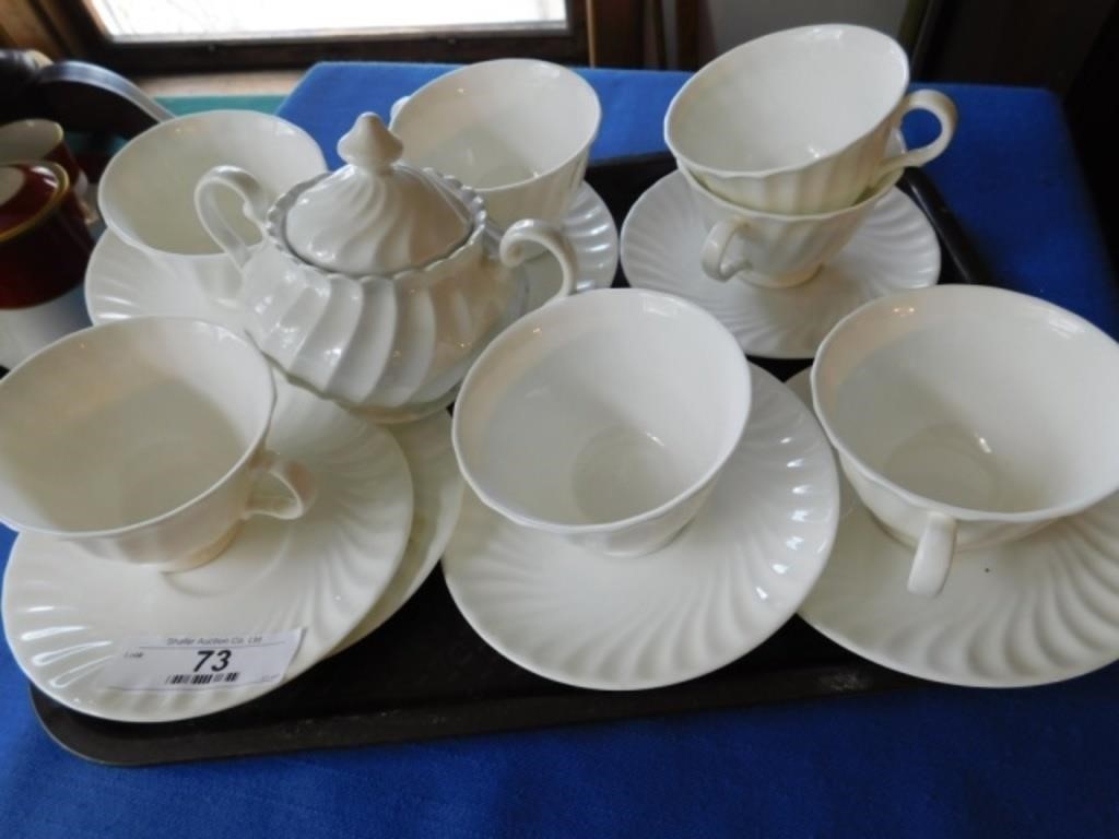 Royal Doulton Cascade - Cups and Saucers (6)