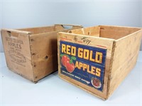 Apple Wood Boxes