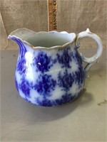 Vintage WarwickChina Flow blue Pitcher