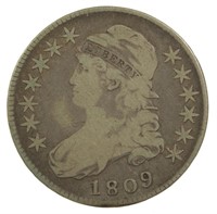 VG-8 1809 Half Dollar