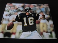 Ryan Leaf Signed 8x10 Photo JSA COA