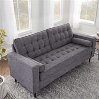 Lynnwood Upholstered Sofa  Charcoal