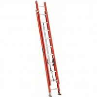 Louisville FE3220 20' Fiberglass Extension Ladder