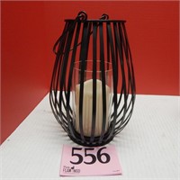 BATTERY POWERED CANDLE LANTERN 9 IN