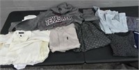 Lot Of Men's Shirts And Aggies Pullover