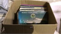 Box lot of record albums, including some Beatles