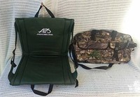 Alps mountaineering hunting chair and mossy oak