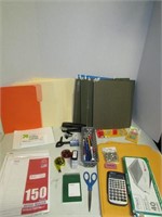 Lot of Various School, Office Supplies