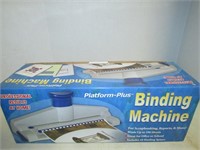 Platform-Plus Binding Machine