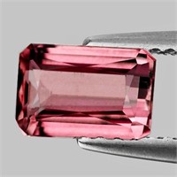 Natural AAA Peach Pink Tourmaline { Flawless-VVS }