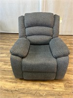 Dark Grey Manual Recliner Chair