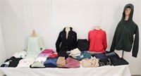 46 PAIRS OF LADIES LARGE & XXL TOPS & BOTTOMS (4)