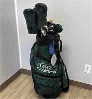 King Cobra Golf Bag, Wilson Clubs