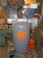 DV Systems Air Compressor, 7.5 hp., 220V