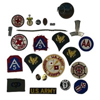 Vintage Military/ Army Insignia w/ Dummy Granade