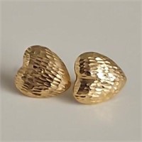 14KT Gold Earrings (0.4 grams)