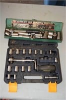2 - 3/8 SOCKET SETS WITH CASES