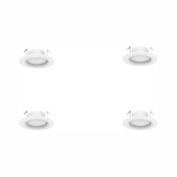 EcoSmart 4 in. White Integrated LED Recessed T