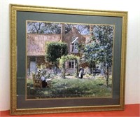 *LPO* Impressionist style framed/matted print