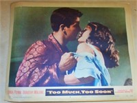 Vtg Cardboard Movie Posters