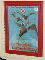 Framed Peters Loaded Shell Print