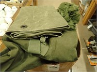 (2) Military Duffle Bags, Insect Netting, Laundry
