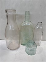 Group of vintage bottles