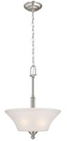 Creekford 3-light Brushed Nickel Pendant