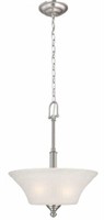 Creekford 3-light Brushed Nickel Pendant