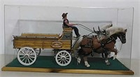Hitch Wagon Scale model in display case