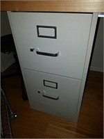 2 Drawer Metal File Cabinet #1