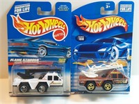 2pc Vintage Fire Tankers Hot-wheels 1990s