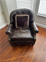 Vintage Leather Craft, Leather Armchair