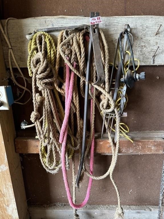 Rope, Pry Bar, Mole Trap, More  MG88