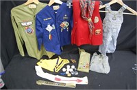 1970's Boy Scouts Uniforms & Oshkosh Bibs