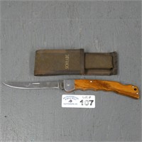 Schrade MA5 Mighty Angler Fillet Knife & Sheath