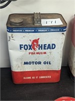 Fox Head 2 Gallon Oil Can