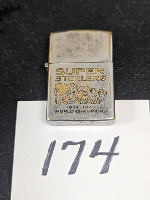 1974 Pittsburgh Steelers Zippo Lighter